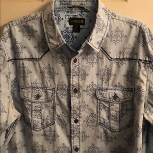 Helix Men’s print Long sleeve shirt.